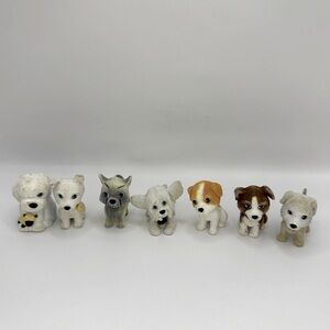 4/$25 - Puppy In My Pocket Lot of 7‎ Dogs Puppies